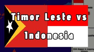 Timor Leste VS Indonesia [upl. by Nodyarg794]