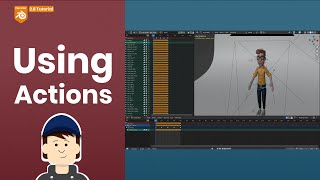 How to use actions in Blender 283 [upl. by Xanthe]