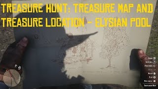 RDR 2  Treasure Hunt Location  Elysian Pool  Red Dead Redemption 2 [upl. by Lorrimor643]