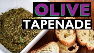 How to make Olive Tapenade Recipe [upl. by Anolahs994]