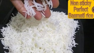 How to boil rice  how to cook rice  Tips To make perfect non sticky basmati rice  biryani rice [upl. by Launam]