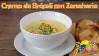 Crema de Brócoli con Zanahoria  ElSazóndeSilvia [upl. by Ailedua]