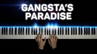 Coolio  Gangstas Paradise  Piano cover [upl. by Arikat]