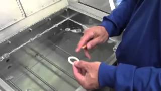 Ultrasonic cleaning demonstration [upl. by Anaila]