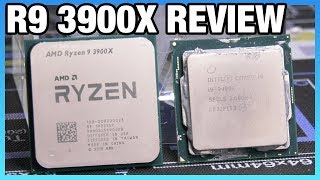 AMD Ryzen 9 3900X Review amp Benchmarks Premiere Blender Gaming amp More [upl. by Arny678]