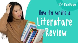 How to Write a Literature Review 3 Minute Stepbystep Guide  Scribbr 🎓 [upl. by Hameean]