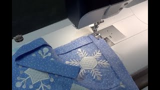 Binding a Table Runner or Small Project [upl. by Kusin]