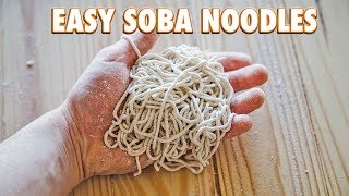 How to Make Easy Handmade Soba Noodles [upl. by Dinsmore]