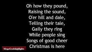 Carol of the bells  Christmas Song quotLyricsquot [upl. by Yrrum]