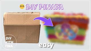 📦 How to make the easiest piñata [upl. by Heid]